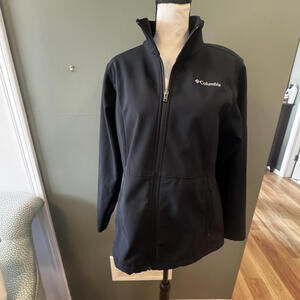 Columbia Black Softshell Jacket - Women's Medium